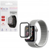 Volte-Tel Tempered Glass Apple Watch 44mm 1.78'' 9H 0.30mm Pc Edge Cover With Key 3D Full Glue Full Cover Silver - (5205308305269)