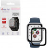 Volte-Tel Tempered Glass Apple Watch 44mm 3D Edge 1.78'' 9H 0.30mm Full Glue Full Cover Black - (5205308305641)