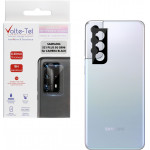 Volte-Tel Tempered Glass Samsung S21 Plus 5G G996 6.7'' 9H 0.25mm 3D Curved For Camera Black - (5205308305474)