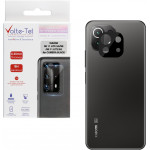 Volte-Tel Tempered Glass Xiaomi 11 Lite 5G NE/Mi 11 LITE/Mi 11 Lite 5G 6.55'' 9H 0.25mm 3D Curved For Camera Black - (5205308305535)