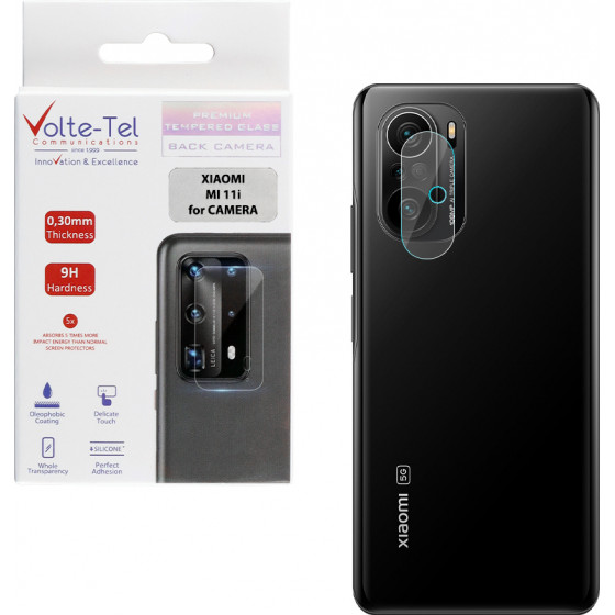 Volte-Tel Tempered Glass Xiaomi Mi 11i 6.67'' 9H 0.30mm For Camera - (5205308305597)