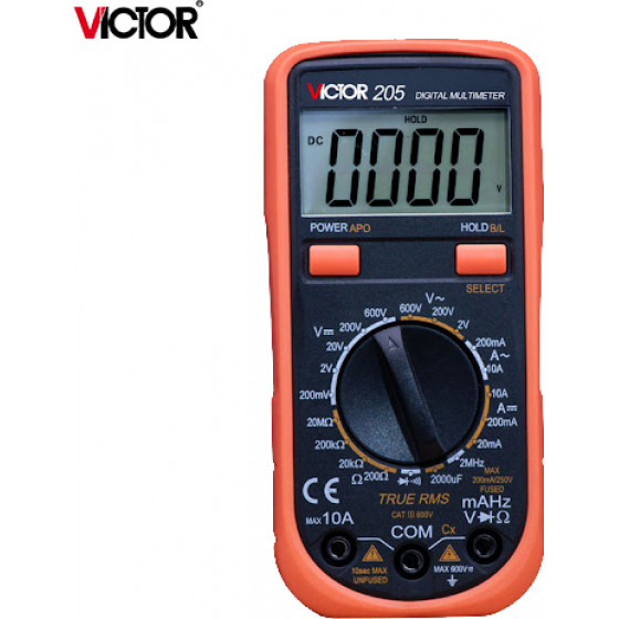 VICTOR VC-205 ������� ��������� TRUE RMS