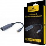 Cablexpert Usb TYPE-C Gigabit Network Adapter Space Grey Retail Pack - (A-USB3C-LAN-01)