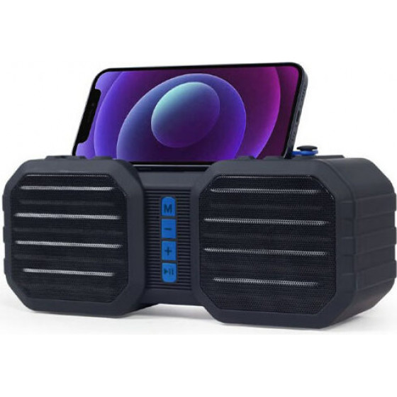 Gembird Bluetooth Speaker BLACK/Blue - (SPK-BT-19)