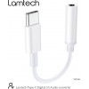 Lamtech TYPE-C Adapter Cable Audio Jack 3,5MM White - (LAM023831)