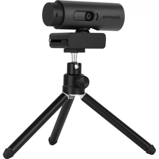 Streamplify Cam Streaming Webcam, Full HD, 60Hz - 1080p Black - (ZUWC-034)