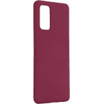 Senso Liquid Samsung A71 Maroon Backcover - (SELISAMA71M)