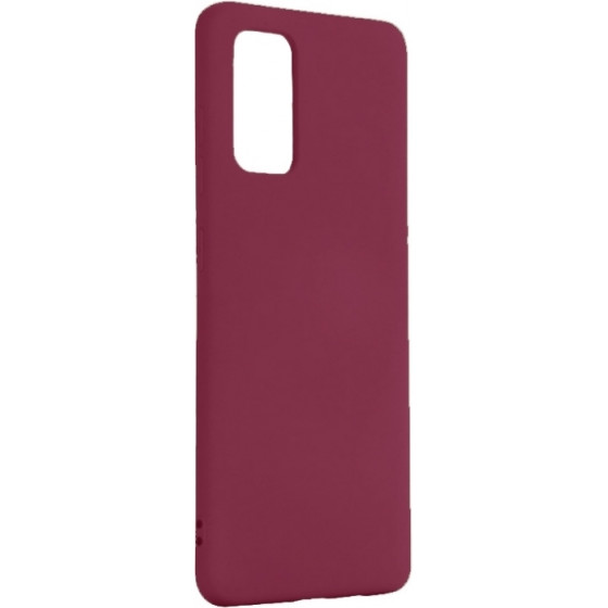 Senso Liquid Samsung A71 Maroon Backcover - (SELISAMA71M)
