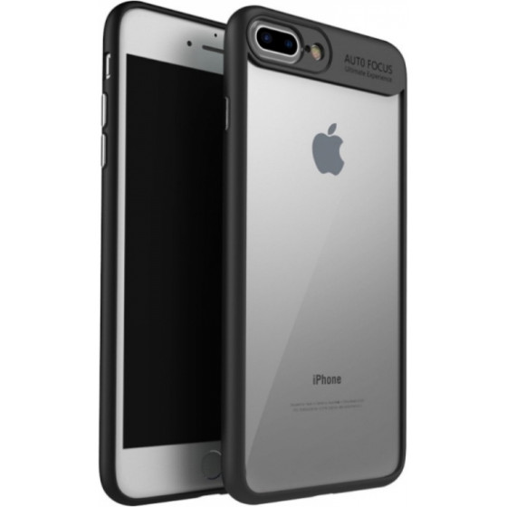 Senso Hybrid Iphone 8 Plus Black Backcover - (SENHYBIP8PB)