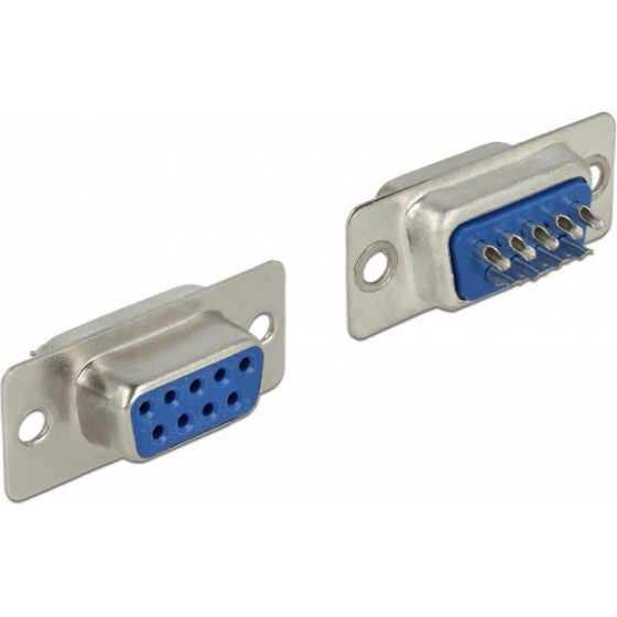 DeLock Connector ��������� ����� Sub-D9 �� ������, Female - (65882)