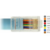 DeLock ������� Serial RS-232 DB9 Female �� RJ45 male, 1m, ���� - (63341)