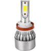 GloboStar H16 C6 Line KIT ������� �������� ����������� & �������� 1st Generation Can-Bus Series LED CREE CXB COB 72W 7600lm DC 8-48V ��������� IP65 ����� ����� 6000K - (82008)
