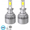 GloboStar H3 C6 Line KIT ������� �������� ����������� & �������� 1st Generation Can-Bus Series LED CREE CXB COB 72W 7600lm DC 8-48V ��������� IP65 ����� ����� 6000K - (82001)