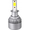 GloboStar H3 C6 Line KIT ������� �������� ����������� & �������� 1st Generation Can-Bus Series LED CREE CXB COB 72W 7600lm DC 8-48V ��������� IP65 ����� ����� 6000K - (82001)