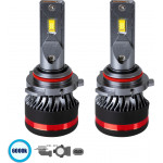 GloboStar HIR2 9012 HL Line KIT ������� �������� ����������� & �������� 3rd Generation Can-Bus Extreme Series LED CREE CXB COB 100W 24000lm DC 9-32V ��������� IP67 ����� ����� 6000K - (82091)