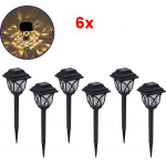 GloboStar ��� 6 �������� �������� ������ ��������� LED SMD 1W 100lm �� ������������ �������� 600mAh - ������������ ����� �� ��������� ������-������ ��������� IP65 ������ ����� ��������� ����� ����� 3000K - (85702)
