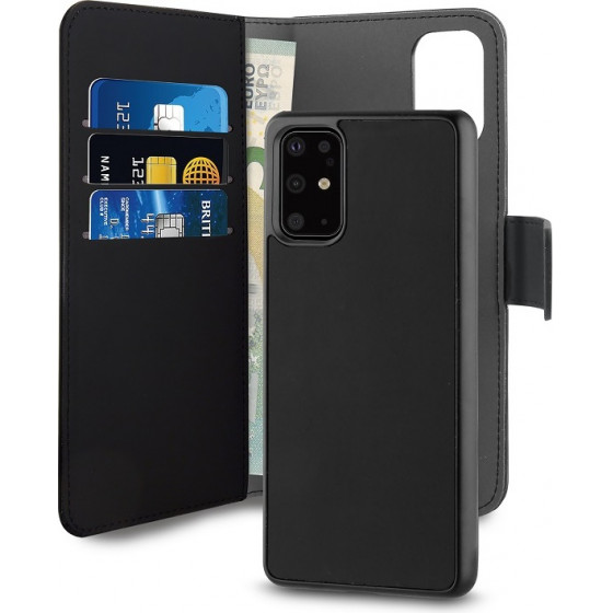 Puro ���� bookstyle ��� Galaxy S20 Plus - M���� - (SGS11BOOKC3BLK)
