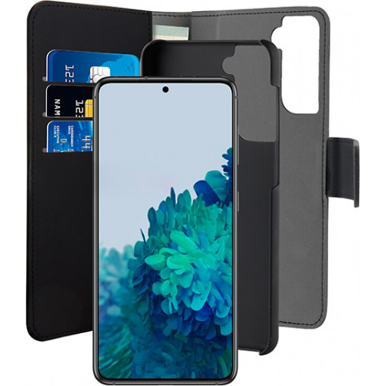 Puro ���� bookstyle ��� Galaxy S21 Plus - M���� - (SGS21PBOOKC3BLK)