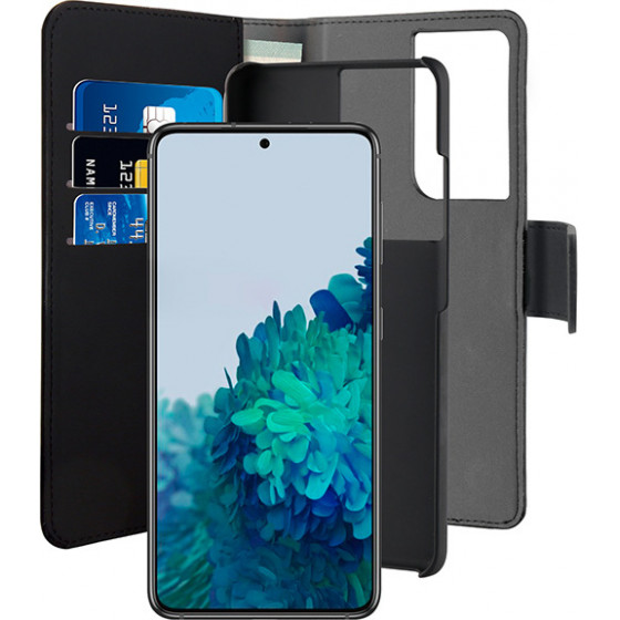 Puro ���� bookstyle ��� Galaxy S21 Ultra - M���� - (SGS21UBOOKC3BLK)