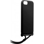 Puro ���� Cover Silicon with necklace for iPhone 7/8/SE 2020 4.7'' - ����� - (IPC747ICONCBBLK)
