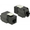 Powertech Keystone Module RJ45 Female CAB-N150, Cat.6� Utp 180�, ����� - (CAB-N151)