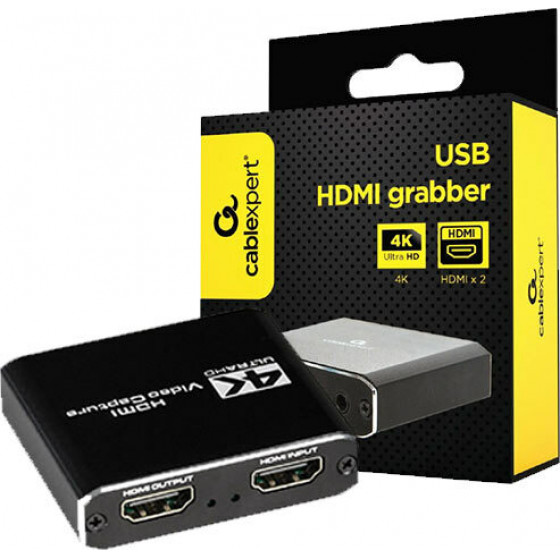 Cablexpert Usb Hdmi Grabber 4K PASS-Through Hdmi - (UHG-4K2-01)