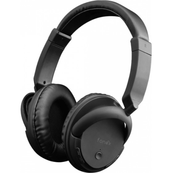 Fonex Soul Bluetooth V4.2 Headphones Noise Reduction Black - (BTSOUL)