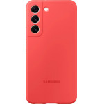 Samsung ���� S22 5G S901 Silicone Cover Coral Packing Or - (EF-PS901TPEGWW)