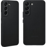 Samsung ���� S22 Plus 5G S901 Leather Cover Black Packing Or - (EF-VS906LBEGWW)
