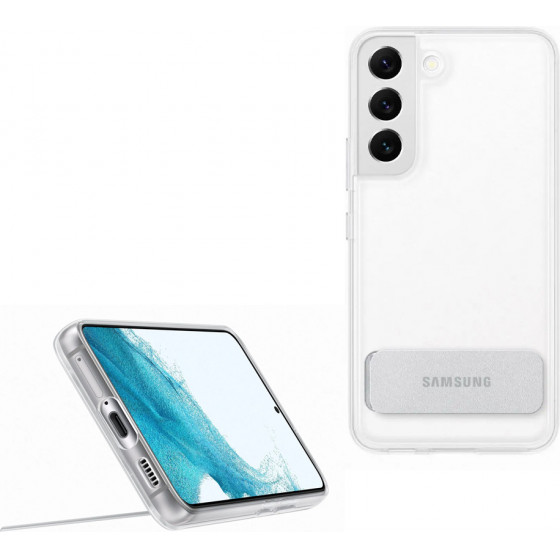 Samsung ���� S22 Plus 5G S906 Clear Cover Standing ������� Packing Or - (EF-JS906CTEGWW)