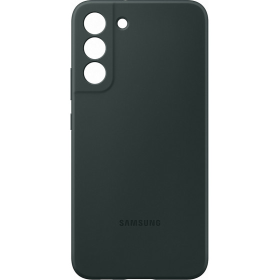 Samsung ���� S22 Plus 5G S906 Silicone Cover Dark Green Packing Or - (EF-PS906TGEGWW)