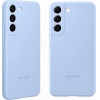 Samsung ���� S22 Plus 5G S906 Silicone Cover Sky Blue Packing Or - (EF-PS906TLEGWW)