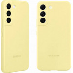 Samsung ���� S22 Plus 5G S906 Silicone Cover Yellow Packing Or - (EF-PS906TYEGWW)