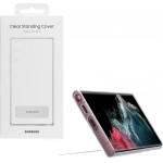 Samsung ���� S22 Ultra 5G S908 Clear Cover Standing ������� Packing Or - (EF-JS908CTEGWW)