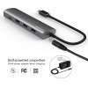 Wavlink Superspeed Usb 3.0 Type C 4-Port Aluminum Hub - (WL-UH3047C1)