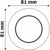 Avide GU10 Frame Cone Copper - (ABGU10F-C-CO)