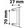Avide GU10 Frame Round Swivel Copper - (ABGU10F-NS-CO)