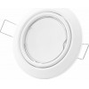 Avide GU10 Frame Round Swivel White - (ABGU10F-NS-W)