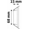 Avide GU10 Frame Square Alu - (ABGU10F-ALU-S)