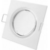 Avide GU10 Frame Square Swivel White - (ABGU10F-SS-W)