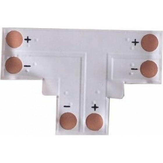 Avide LED Strip 12V 2835 T Connector - (ABLS12V3528-T-CONNECTOR)