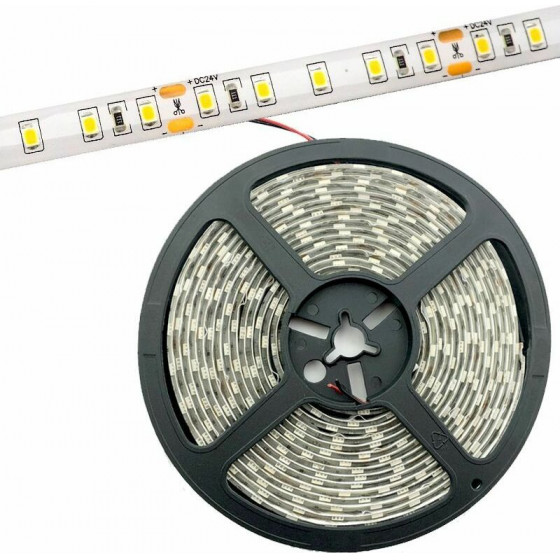 Avide LED Strip 12V 4.8W 4000K IP65 5m - (ABLS12V2835-60NW65-4.8W)