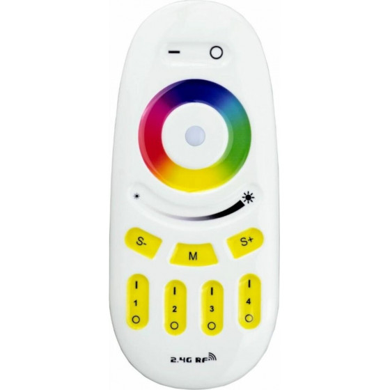 Avide LED Strip 12V RGB+W 4 Zone Remote Controller for 120W Controller - (ABLS12VTPRGBW-RFCC-4Z)