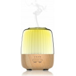 Entac Aromatherapy Humidifier with Wood decor RGB Mood Light 300 - (EHEL-300ML-8W-W)