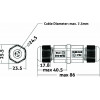 Entac Quick Connector 3 Phase IP68 - (EQC3PIP68)