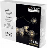 Entac Christmas Indoor Plastic Snowflake Light 10LEd 3000K 1m (2AA excl.) - (ECL-PSF2-10WW)