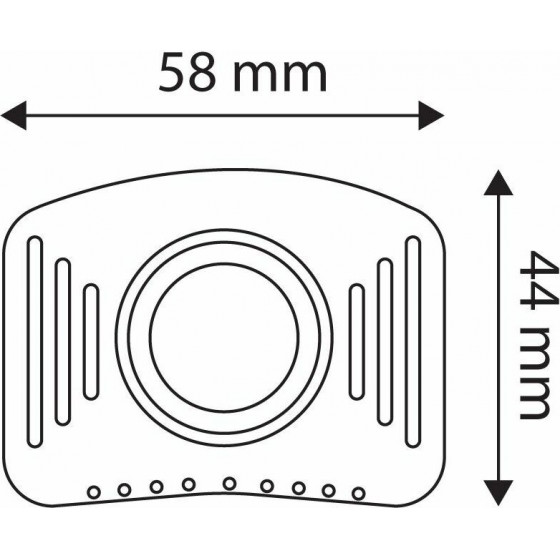 Entac ����� ������� 1W Zoom Led - (EHL-ZOOM-1W-PL)