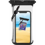 Vivanco Universal Beach Waterproof Case For Smartphones Up To 6.7' Black - (62365)