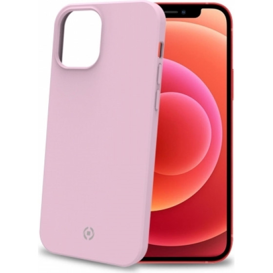 Celly Feeling Iphone 12 Mini Pink Backcover - (FEELING1003PK)