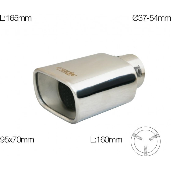 Simoni Racing ����/������ ��������� ������� 37-54mm (����� 165mm - ��������� ��������� 95x70mm) - 1 Tem - (TRX/102)